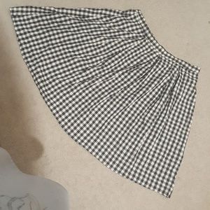 Gingham Skirt